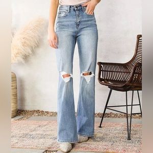 Flying Monkey Ultra High Rise Wide Leg Jean